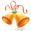 christmas,bell,plant icon