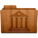 library,matte icon