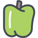 bell, bell pepper, farm, food, pepper, vegetable svg vector icon