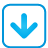 basic, button, down, navigation icon