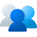 b, people icon
