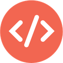 code, html, web icon