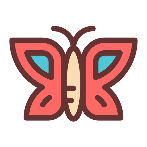 Butterfly svg vector icon