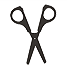 cut, scissors icon