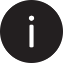 description, full, info, information, read, round svg vector icon