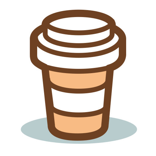Coffee In A Disposable Cup svg vector icon