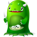 trash,full,recycle bin icon