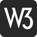 w3 cw3, w3cw3 svg vector icon