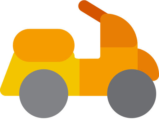 Motorbike svg vector icon