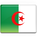 algeria, flag icon