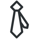 fashion, formal tie, necktie, tie, uniform tie svg vector icon