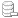 database, subtract icon