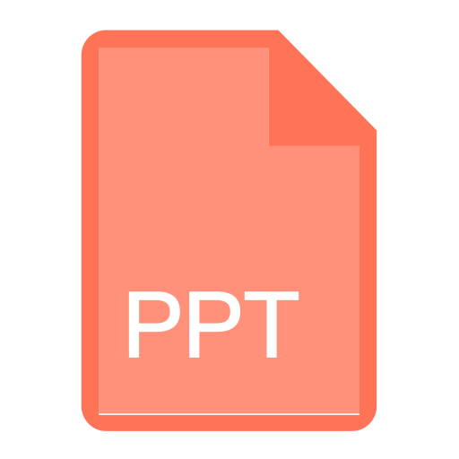 Ppt svg vector icon