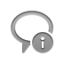 speech,balloon,info icon