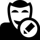 avatar, edit svg vector icon