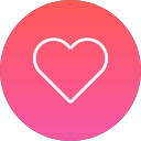 favorite, heart, like, love svg vector icon