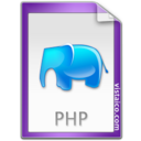 code, php, script, source icon