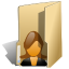 folder,user,female,woman,profile,member,person,people,human,account icon