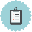 checked, checklist, checkmark, clipboard, notepad, report, tasks svg vector icon
