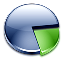 analytics, chart, graph, pie, statistics icon