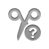scissors,help icon
