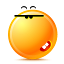 bad, smile icon