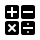 calculator,button icon