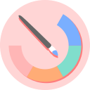 calligrakrita, draw, krita, software svg vector icon