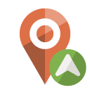 location,location up,up icon