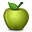 apple, green icon