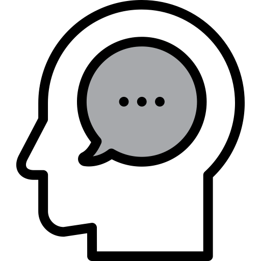 Head svg vector icon