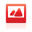 image, red icon