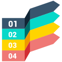 chart, diagram, graph, pie chart, pie graph svg vector icon