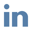 linkedin, social svg vector icon