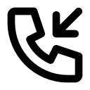 call, , incoming svg vector icon