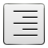 format, justify, right icon
