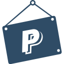 paypal svg vector icon