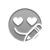 smiley,love,pencil icon