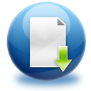 file,download,descending,fall,decrease,down,descend,paper,document icon