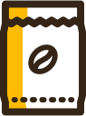 bag, cafe, coffee, drink, food, kitchen svg vector icon