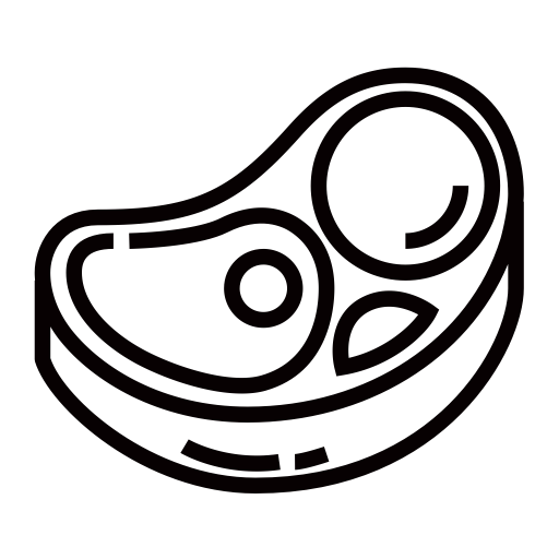 Meat svg vector icon