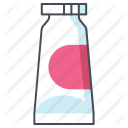 art, bottle, design, geometry, glue, graphic, stick icon