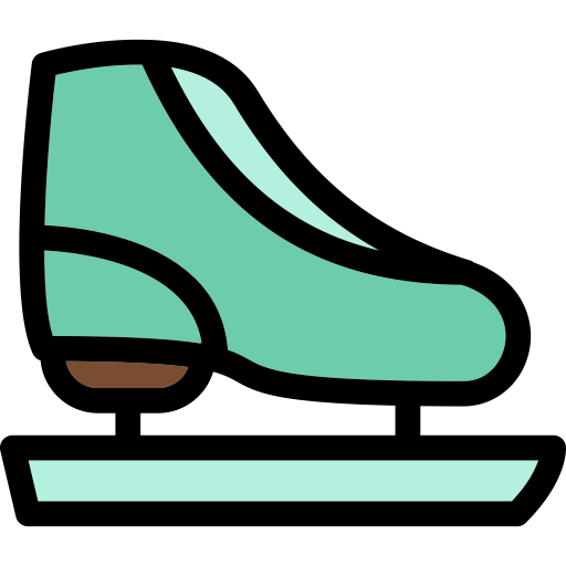 Ice Skating svg vector icon