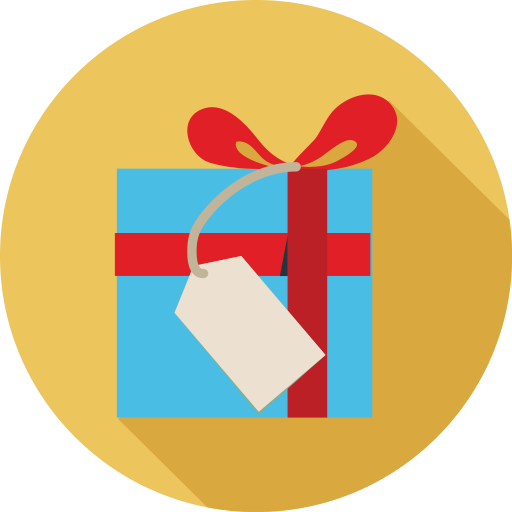 Receive A Gift svg vector icon