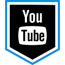 logo, media, social, tube, you svg vector icon