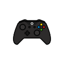 controller, gamer, new, xbox one svg vector icon