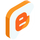 blog, blogger, internet, media, network, online, social svg vector icon