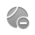 ball,tennis,delete icon