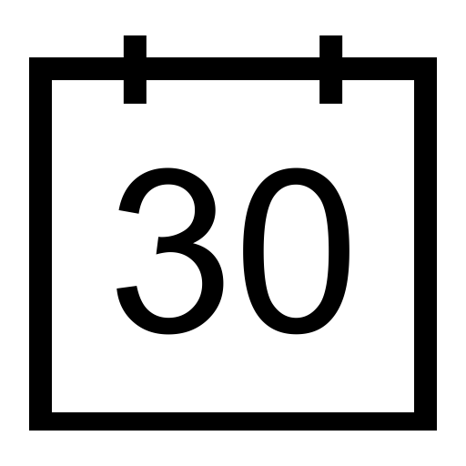 This Month svg vector icon