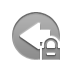 arrow,left,lock icon